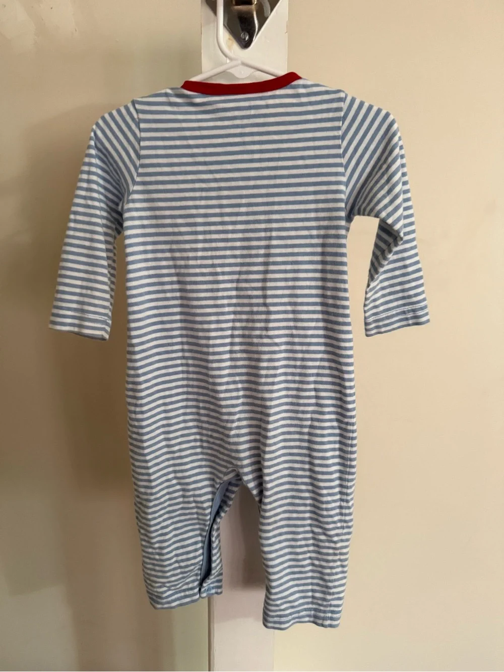 Little English Dog Appliqué Romper